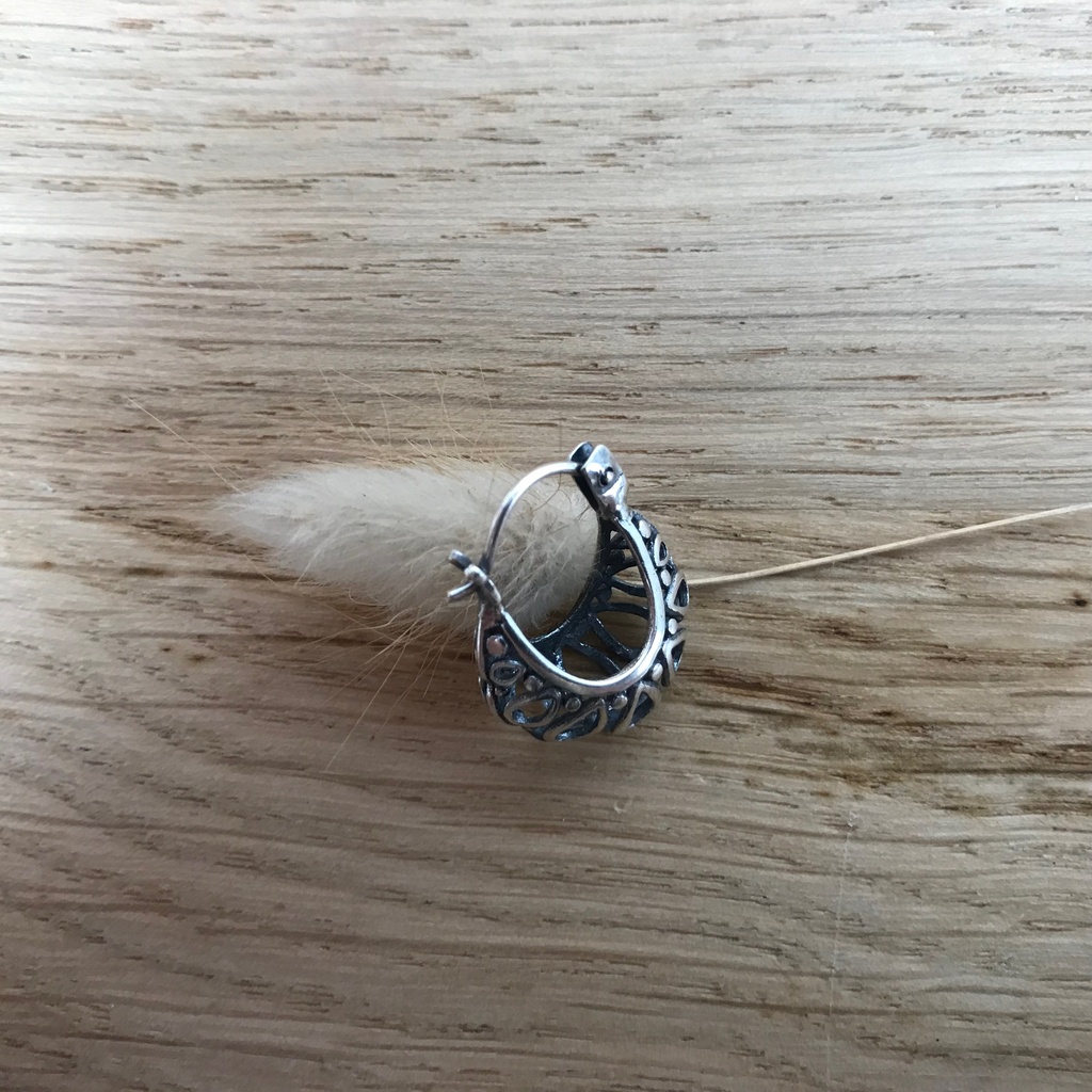 [BOAR-0476-0-3,4-2,1] Boucles d'Oreilles Argent 925 [0476]