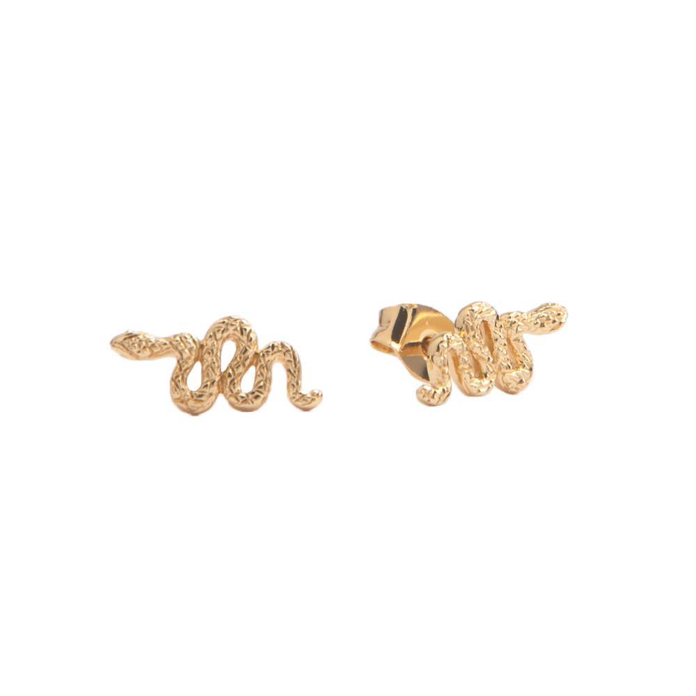 [ATLITW-PDE-SNK-G] Boucles d'Oreilles Parade Earrings Snake Gold 