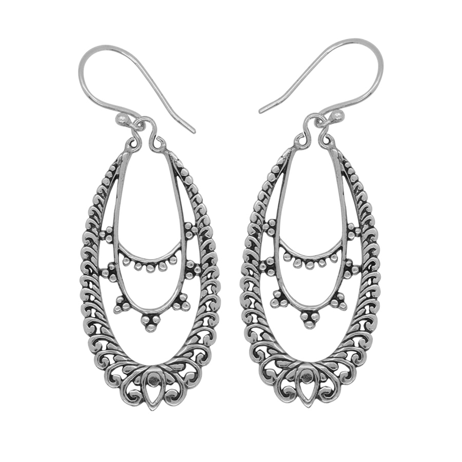 [BOAR-0490-0-5,88-5,5] Boucles d'Oreilles Argent 925 [0490]
