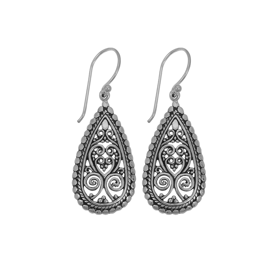 [BOAR-0495-0-4,07-3,5] Boucles d'Oreilles Argent 925 [0495]