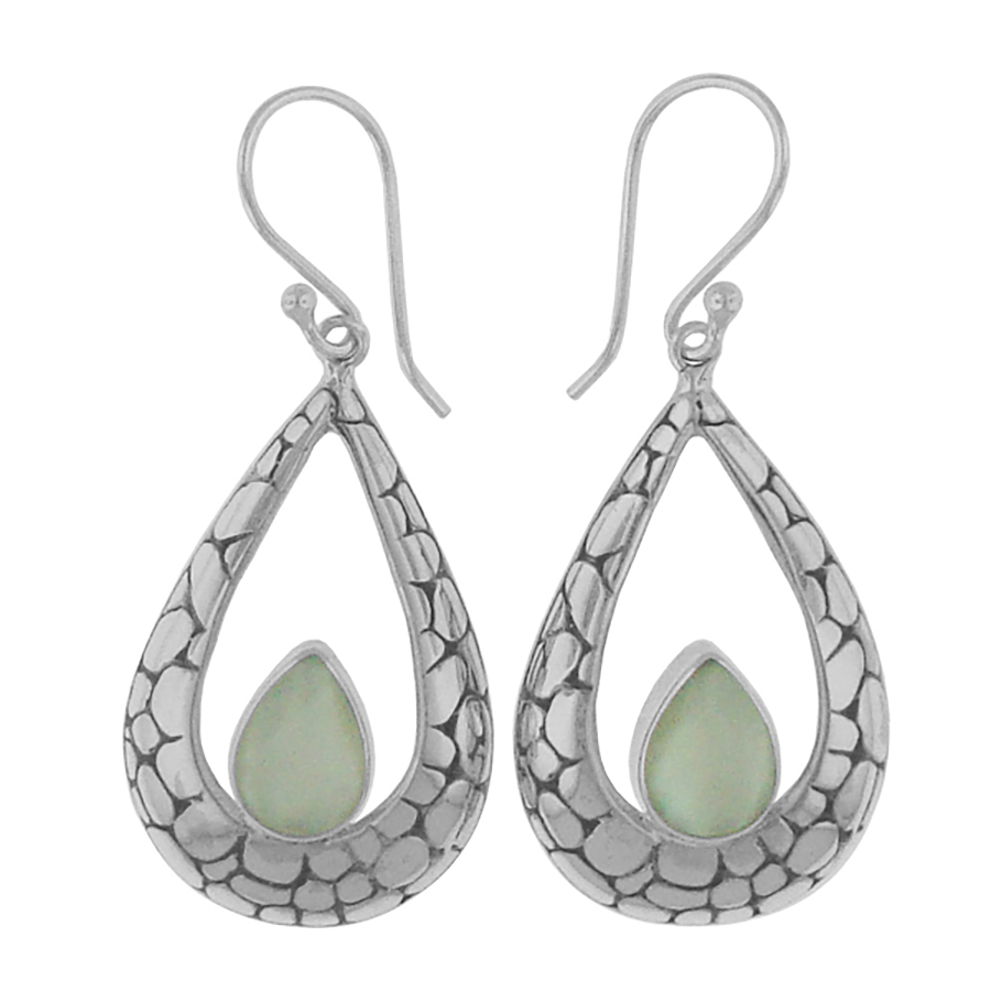 [BOAR-0503-1-8-4,7] Boucles d'Oreilles Argent 925 & Perle de Culture [0503]