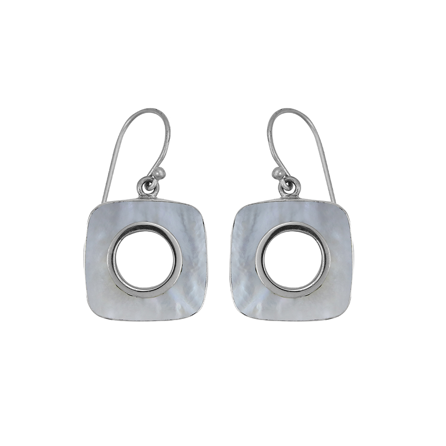[BOAR-0516-1-6-3,3] Boucles d'Oreilles Argent 925 & Perle de Culture [0516]