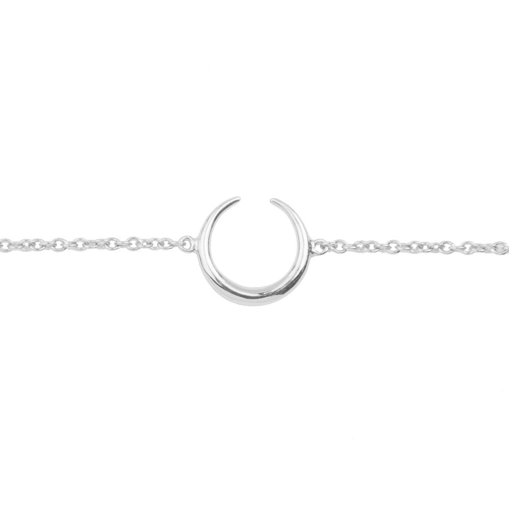 [ATLITW-SVB-HRN-S] Bracelet Souvenir Bracelet Horn Silver 