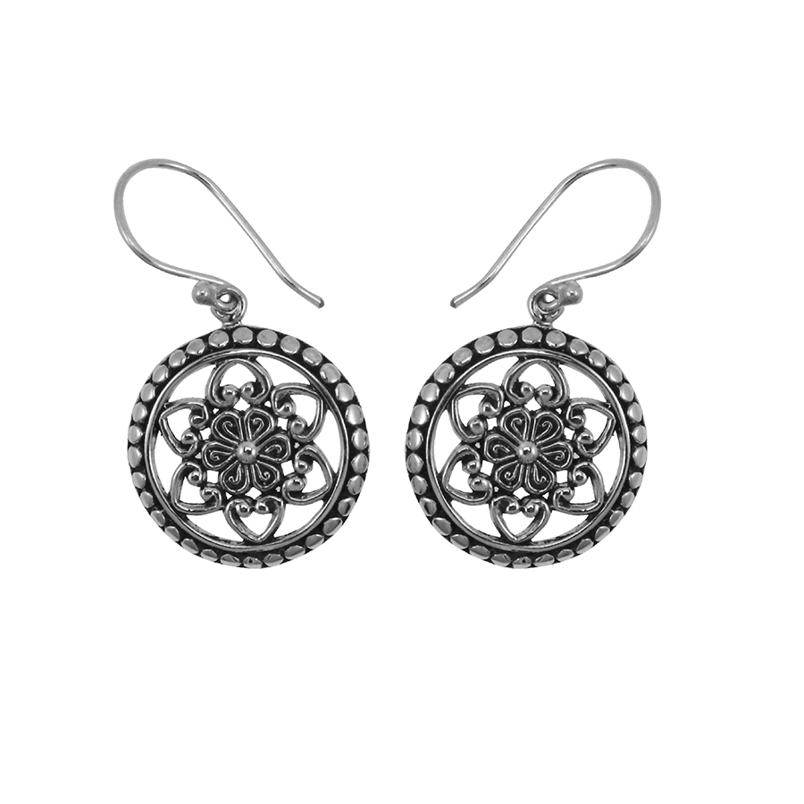 [BOAR-0573-0-6,09-3,5] Boucles d'Oreilles Argent 925 [0573]