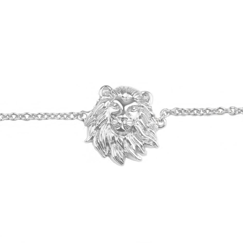 [ATLITW-SVB-LIN-S] Bracelet Souvenir Bracelet Lion Silver 