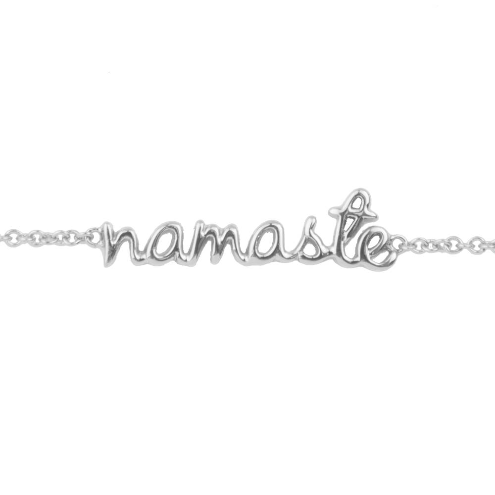[ATLITW-UBB-NMT-S] Bracelet Urban Bracelet Namaste Silver 