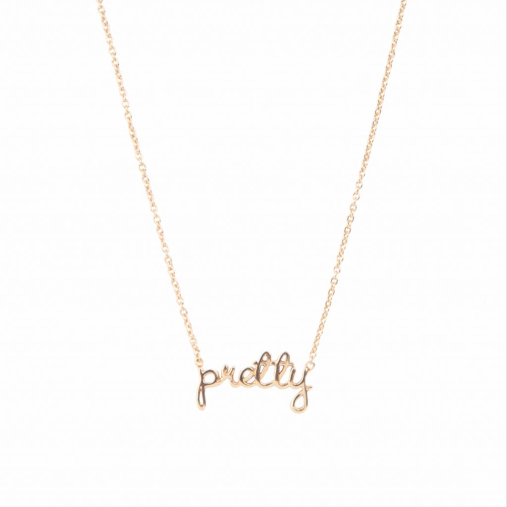[ATLITW-UBN-PTY-G] Collier Urban Necklace Pretty Gold 