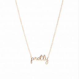 [ATLITW-UBN-PTY-G] Urban Necklace Pretty Gold [Collier]