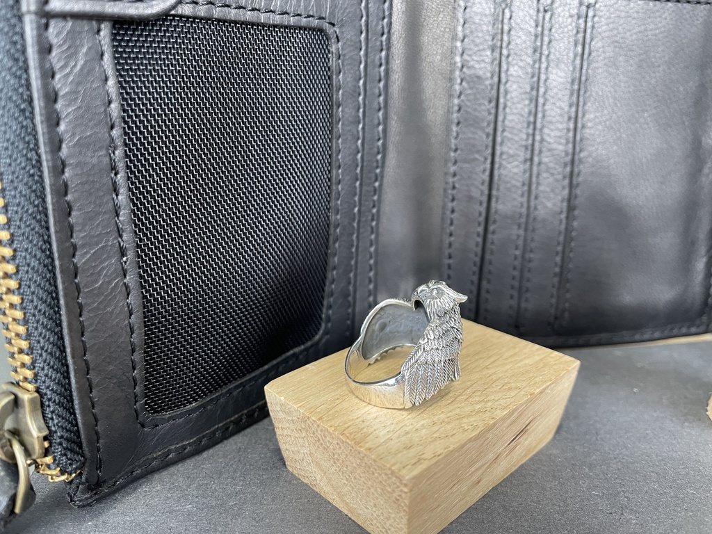 [BAAR-1159-0-7,7-62] Bague Hibou Argent 925 [1159]