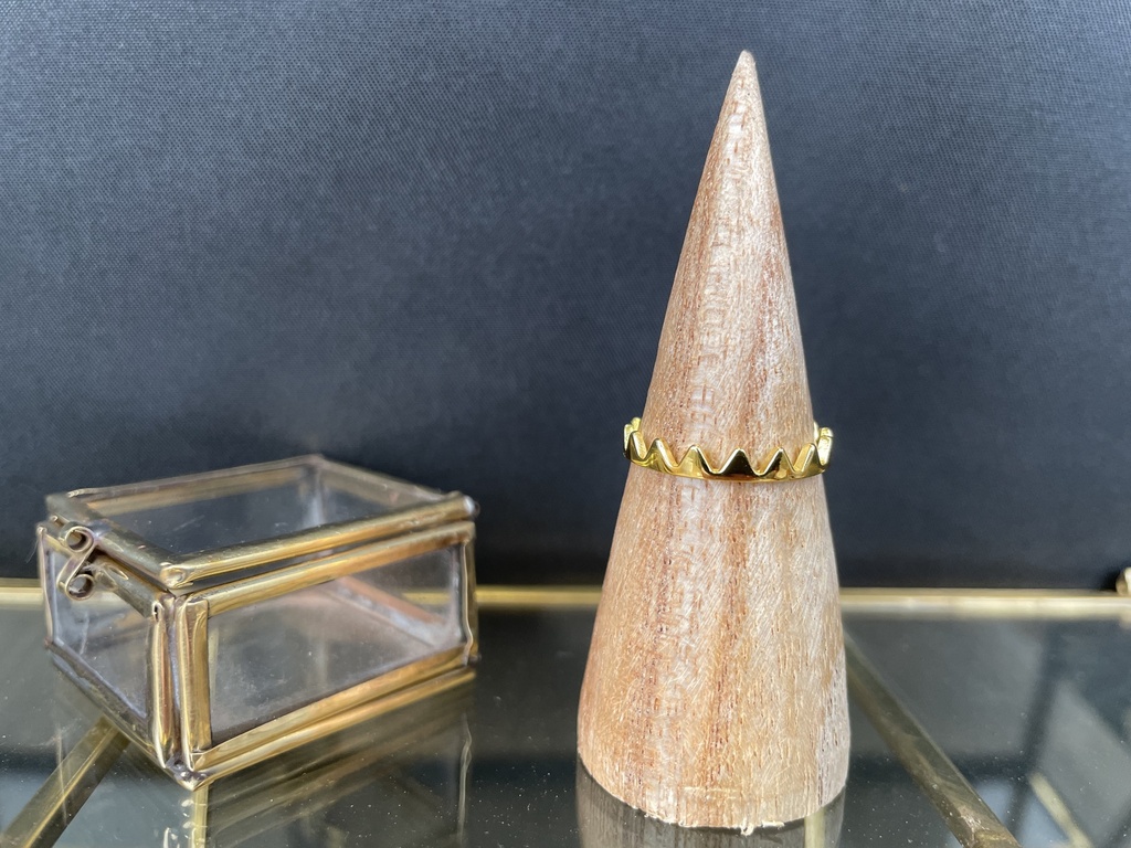 [BAAR-1446-0-54] Bague Argent 925 & Plaquage Or [1446]