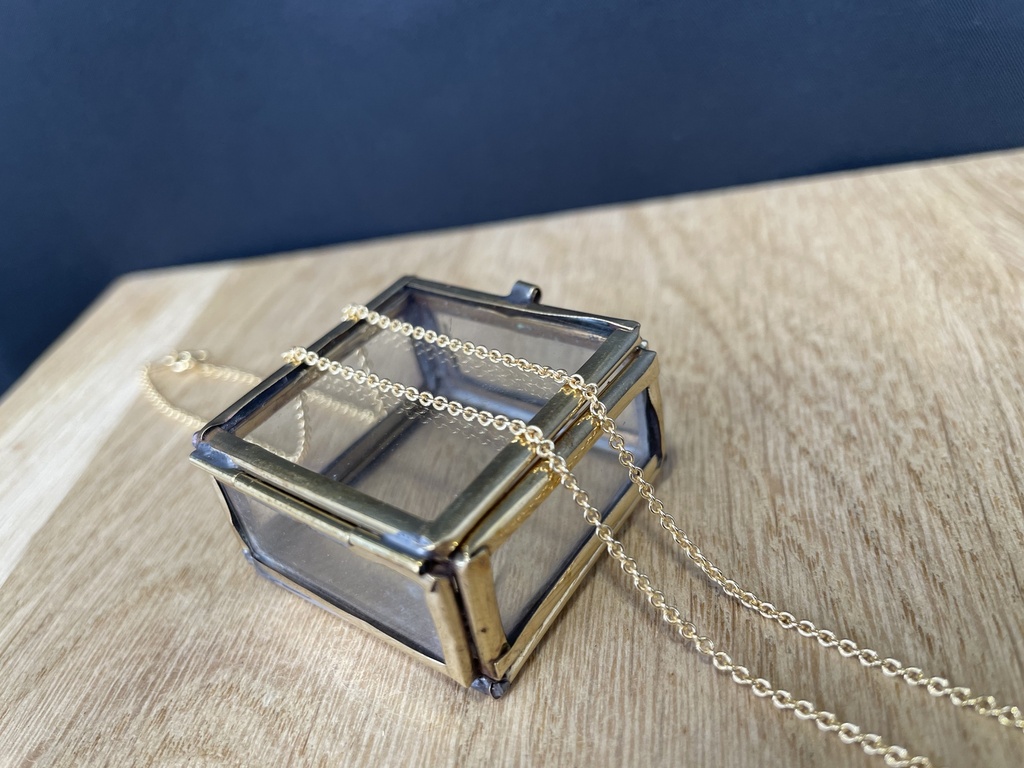 [CHAR-0118-55] Chaine Argent 925 Plaquée Or [0118]