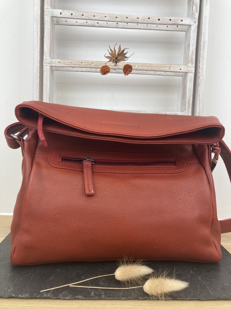 [STICK-23949-SALVADOR-RED] Sac à main Salvador Rouge