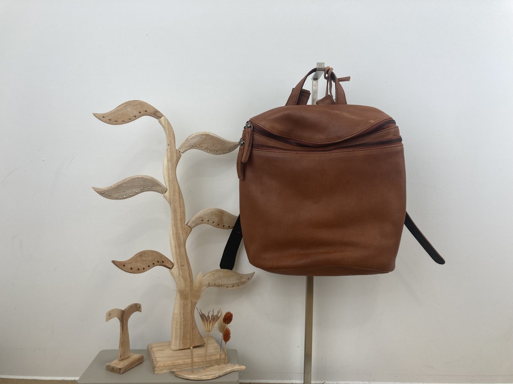 [STICK-23669-VALENCIA-COGNAC] Sac à dos Valencia Cognac - Stick and Stones