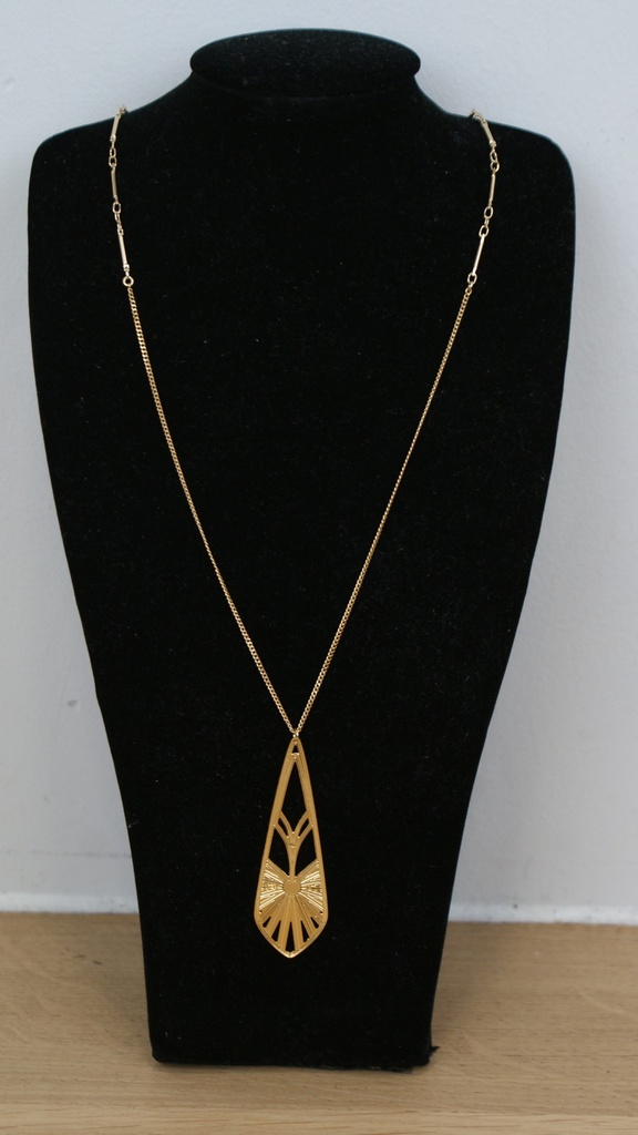 [BLAISE-0103-C-RA.COLML.OR-0] Collier mi-long Rayonnant Doré