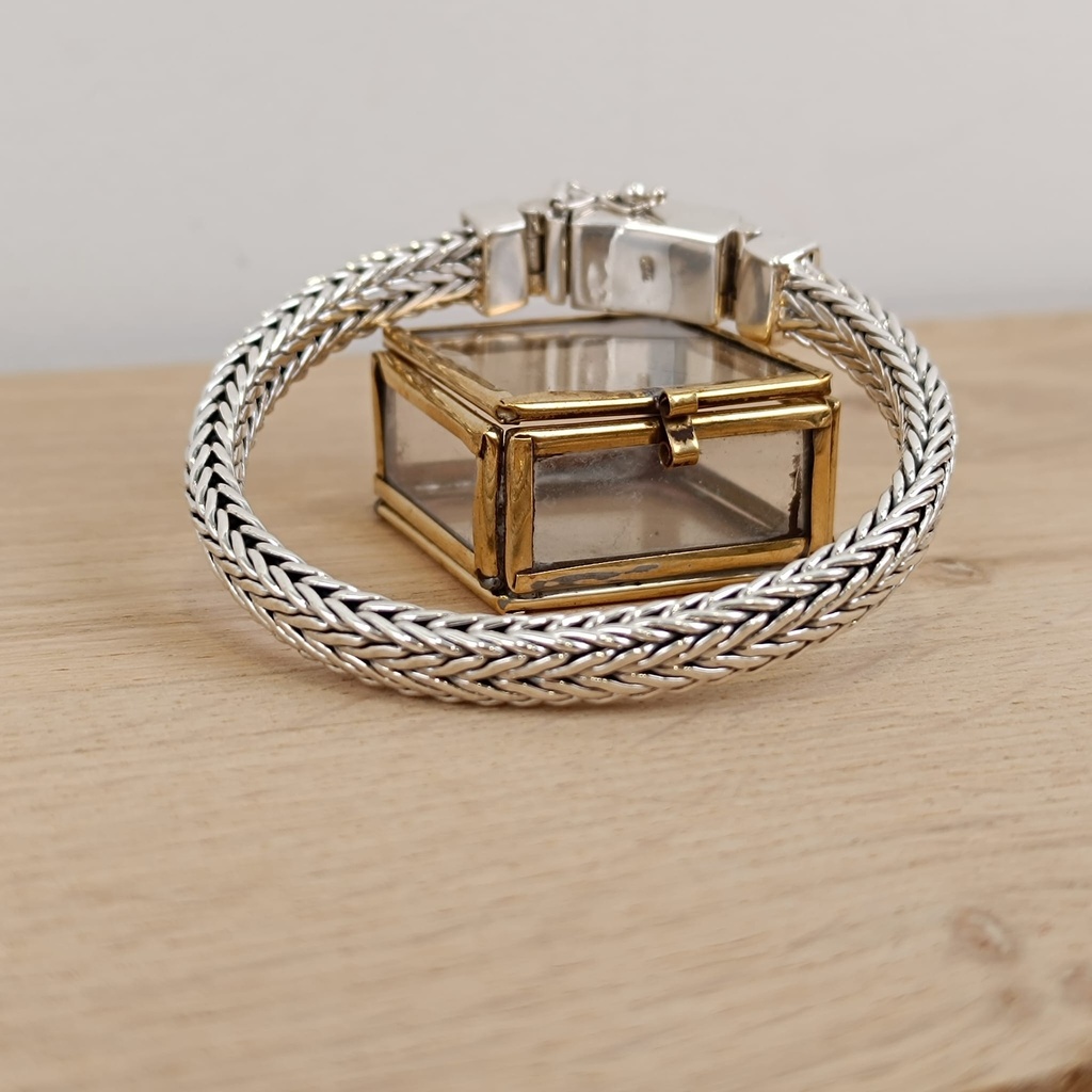[BRAR-0291] Bracelet Snake Argent 925 [0291]