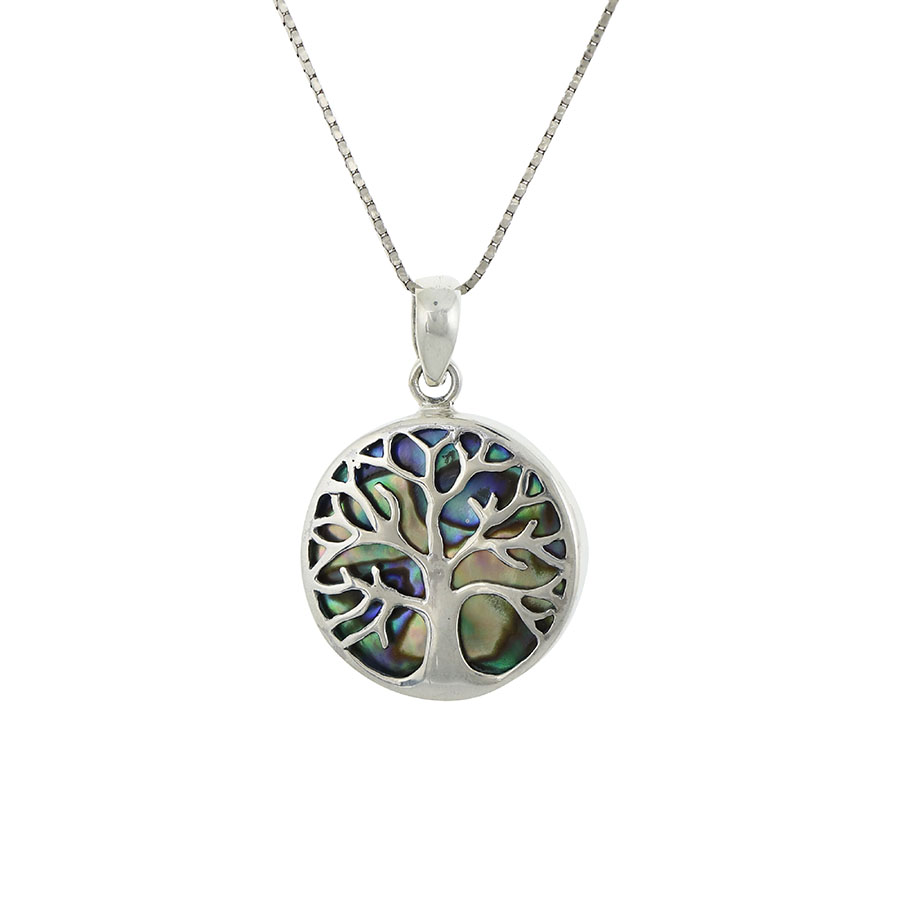 [PEAR-0457] Pendentif Argent 925 & Abalone [0457]