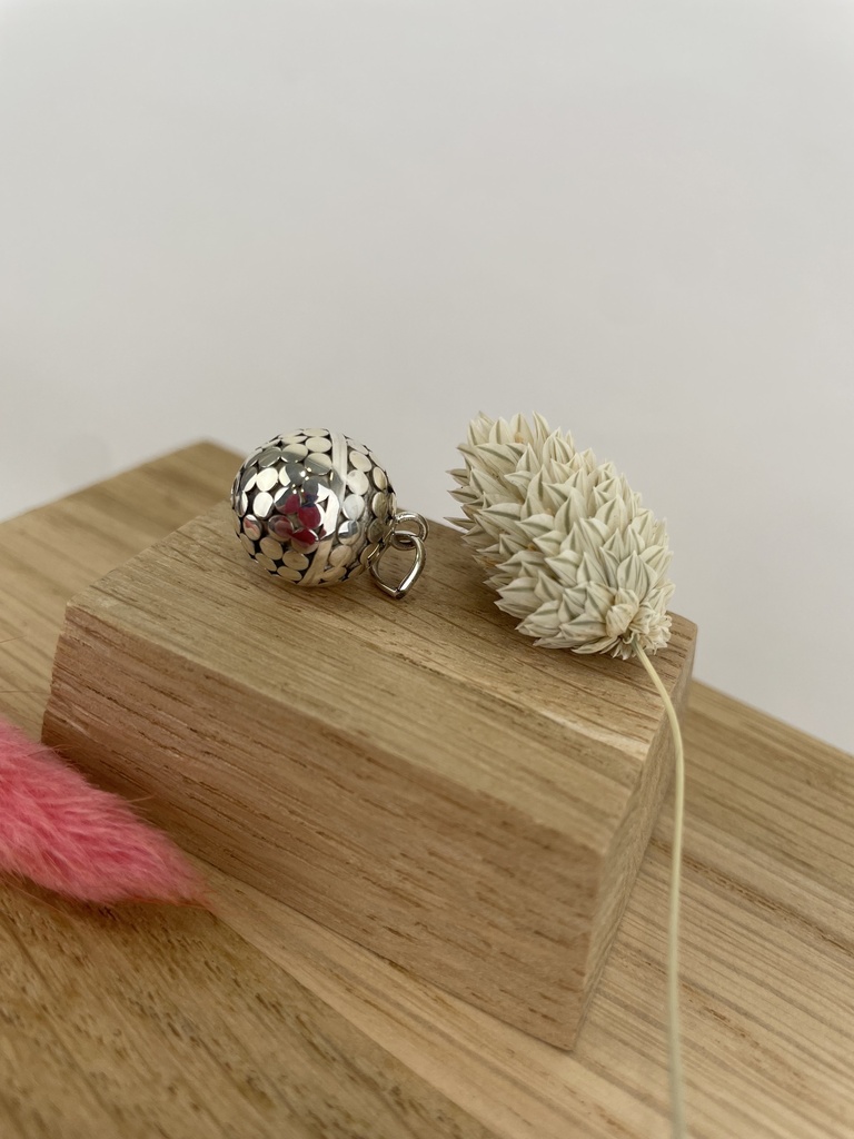 [PEAR-0474] Pendentif Bola Argent 925 [0474]