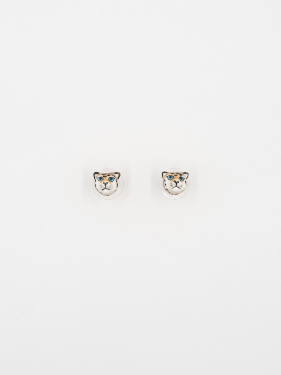 [NACH-BO-J221] Puces d'Oreilles Tête De Léopard