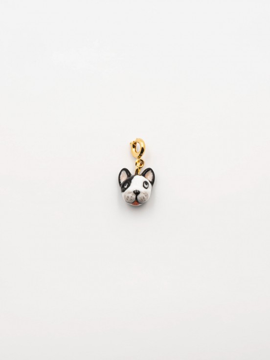 [NACH-PE-CH007] Pendentif Charm's Bouledogue - Nach