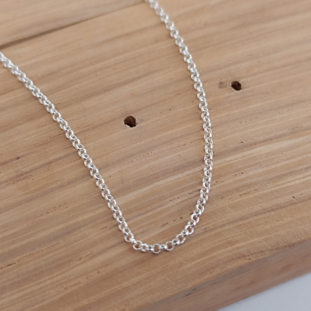 [CHAR-0138-42] Chaîne Argent 925 Chaine 2 (XS) 42 cm [0138]