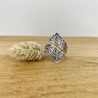[BAAR-1727-50] Bague Argent 925 & Larimar [1815]
