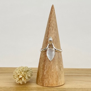 [BAAR-1823-60] Bague Argent 925 & Topaze Bleue & Améthyste & Péridot & Citrine [2007]