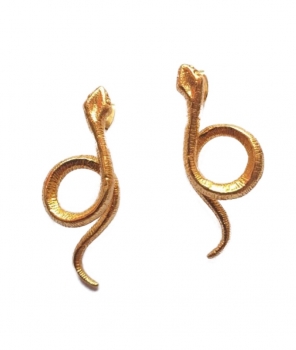 [TCS-IFE647] Boucles d'oreilles Laiton Plaqué Or - The Craft Shop