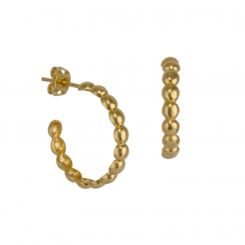 [TCS-IFE737] Boucles d'oreilles Laiton Plaqué Or - The Craft Shop