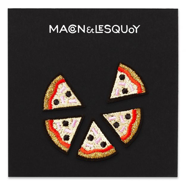 [LESQ-ECU-RF01PI] Ecusson 'Pizza' - Macon & Lesquoy