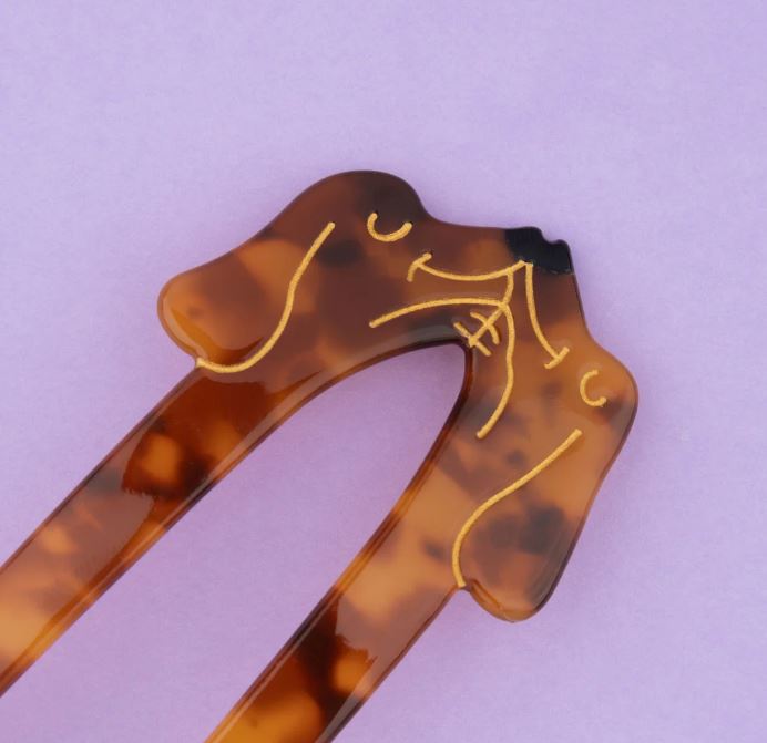 [COU-PICTECKEL] Pique à Cheveux 'Teckel' – Coucou Suzette