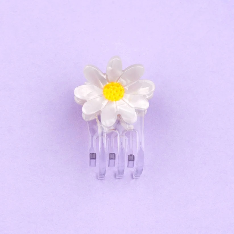 [COU-MINIPINCEPAQUERETTE] Mini pince à cheveux Pâquerette - Coucou Suzette