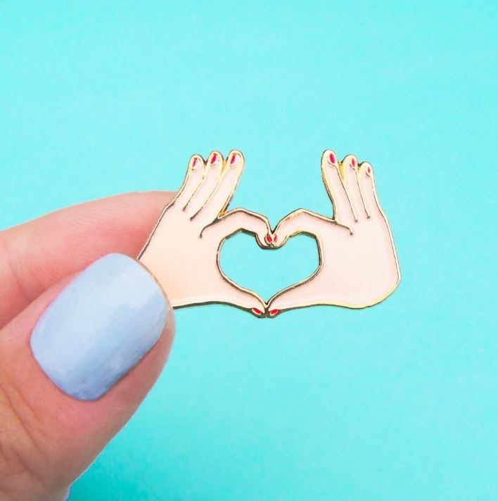 [COU-PINSAMOUR] Pin's Amour - Blanc - Coucou Suzette