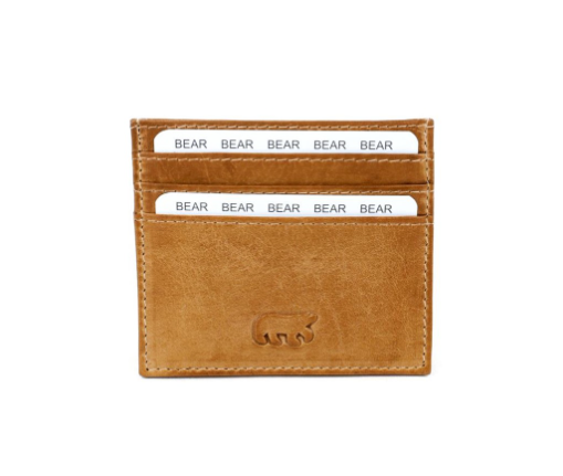 [BEAR-CP-5053-TAUPE] Porte carte 'Maikel' - Bear Design