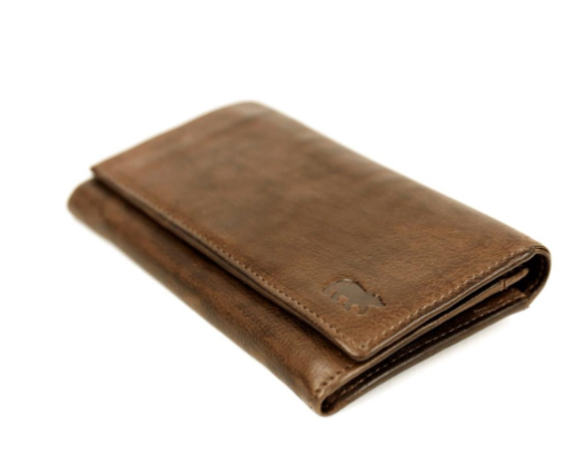 [BEAR-CP-6041-BROWN] Portefeuille 'Sweety XL' - Bear Design