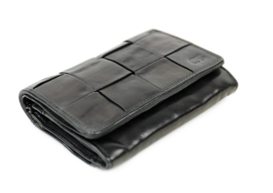 [BEAR-CL-19005-BLACK] Portefeuille 'Flappie' - Bear Design