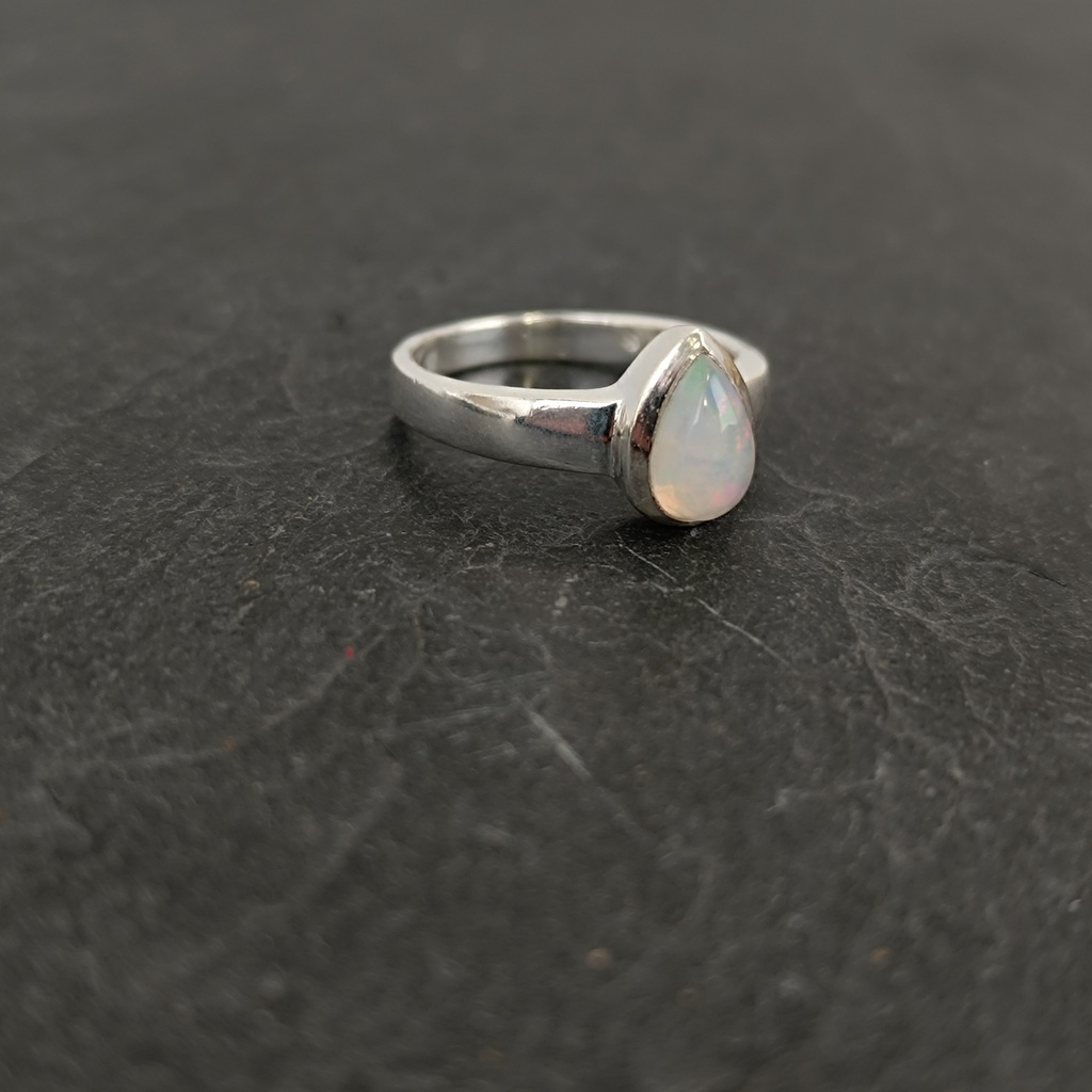 [BAAR-2150-53] Bague Argent 925 & Opale [2150]