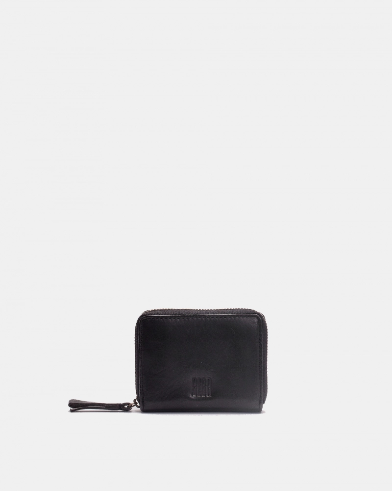[BIBA-BT12-BLACK] Portefeuille Bt12 Boston Noir - Biba