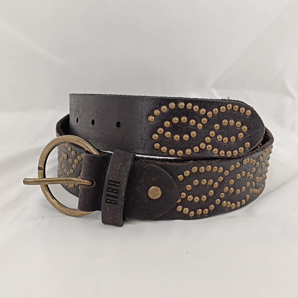 [BIBA-ATO1A-BLACK-95] Ceinture Ato1a Atoka Noir - Biba