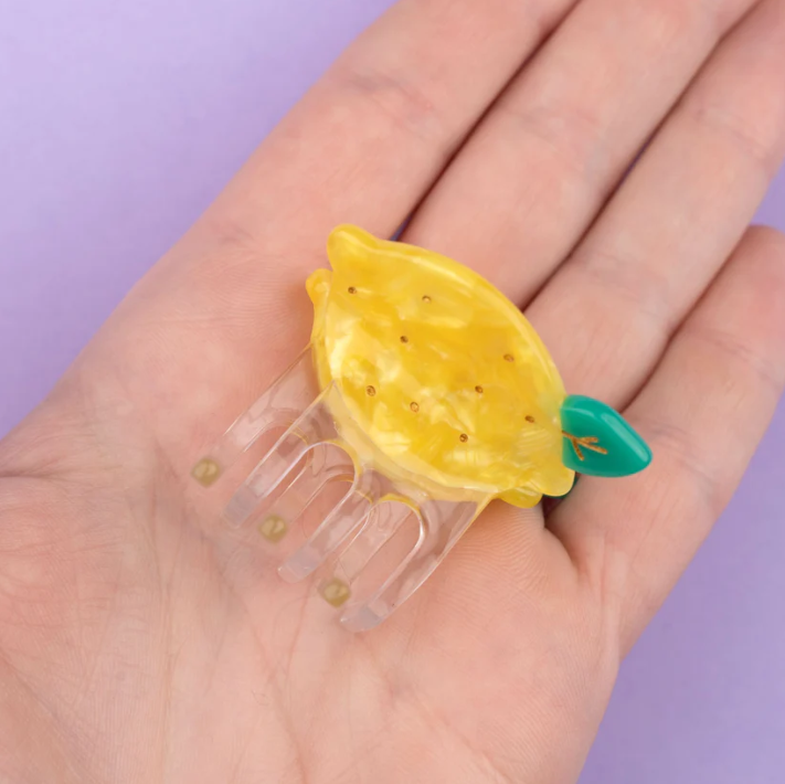 [COU-MINIPINCECITRON] Mini pince à cheveux Citron - Coucou Suzette
