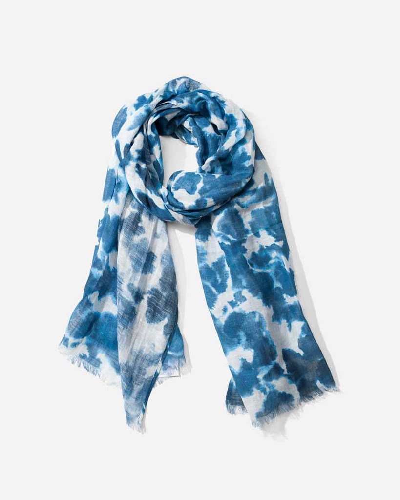 [BIBA-RI206A-BLUE] Foulard Ri206a Scarves Bleu - Biba