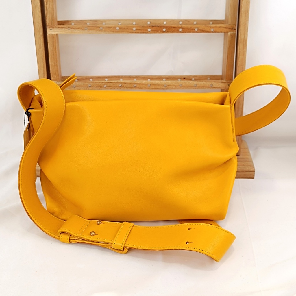 [NATE-SANSMALLSOLEIL] Petit Sac à main 'San' Jaune - Naterra