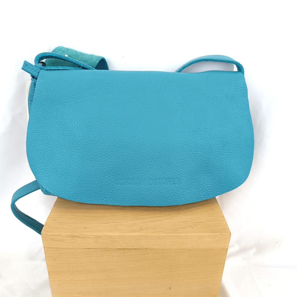 [STICK-24305-BLUE] Sac à main 'Rio' Bleu - Sticks and Stones