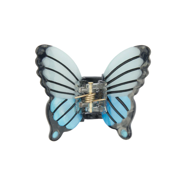 [COU-MINIPINCEPAPILLONBLEU] Mini Pince à Cheveux Papillon Bleu - Coucou Suzette