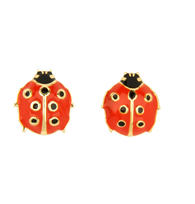 [COU-BOCOCCINELLES] Boucles d'Oreilles Coccinelle - Coucou Suzette