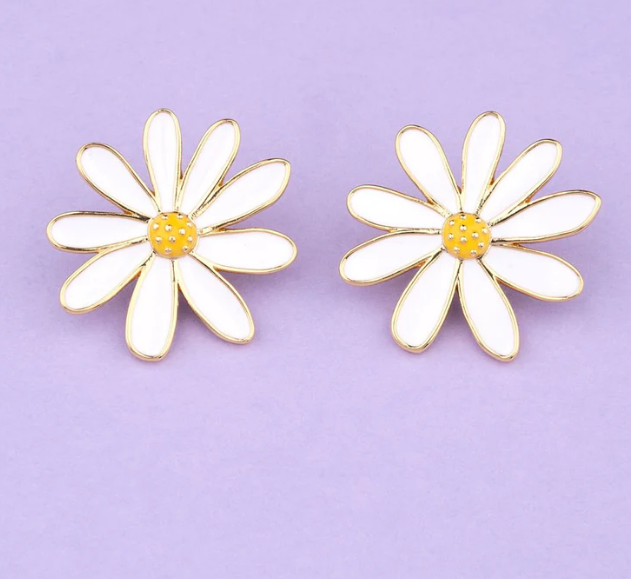 [COU-BOMARGUERITE] Boucles d'Oreilles Marguerite - Coucou Suzette