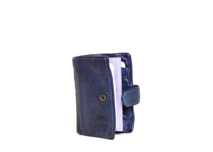 [BEAR-CL527-BLUE] Portefeuille Cow Lavato Bleu 