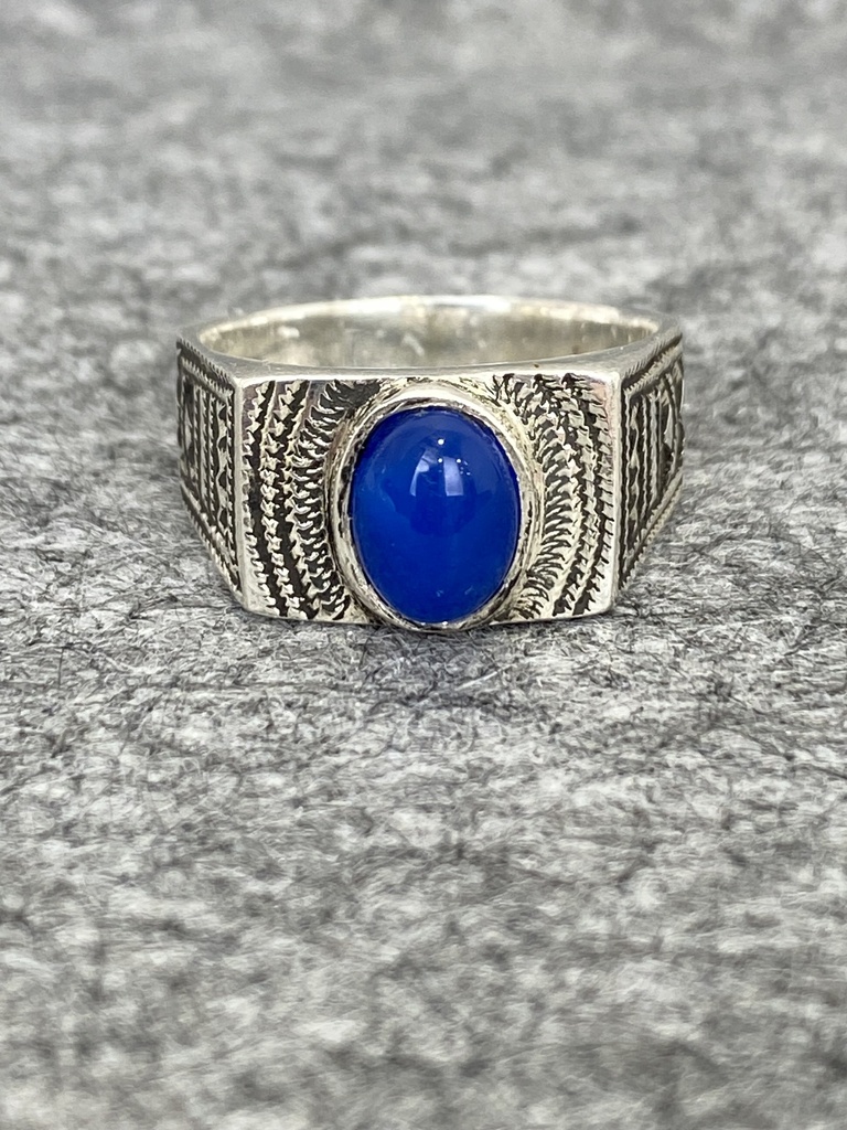 [BAAR-2286-53] Bague Argent 925 & Sodalite [2286]