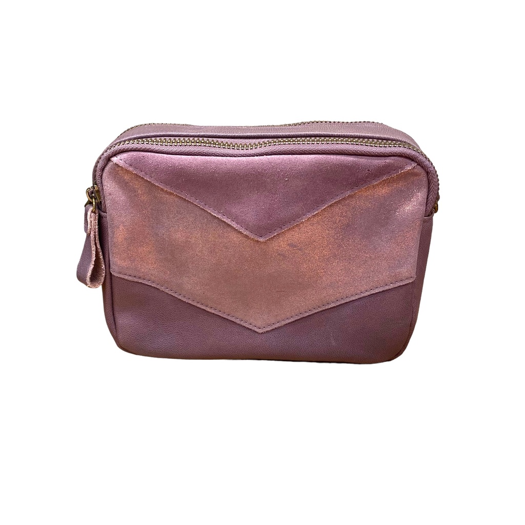 [CRAZY-6704-MAUVE] Sac en Bandoulière Mauve - Crazy Lou