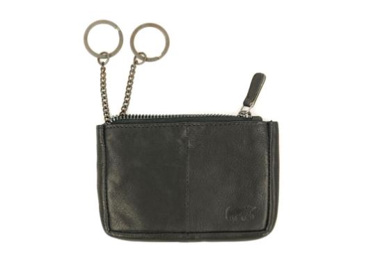 [BEAR-CP7616-NOIR] Porte-monnaie 'Lyla' Noir - Cuir - Bear Design