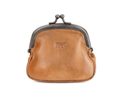 [BEAR-CL18363-BALTIC] Porte-monnaie 'Lily' Brun - Cuir - Bear Design